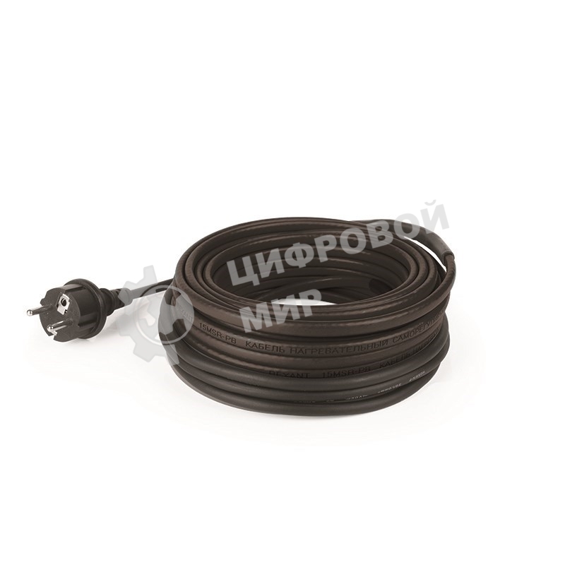 Греющий саморегулирующийся кабель Rexant POWER Line 30SRL-2CR 2M (2м/60Вт)