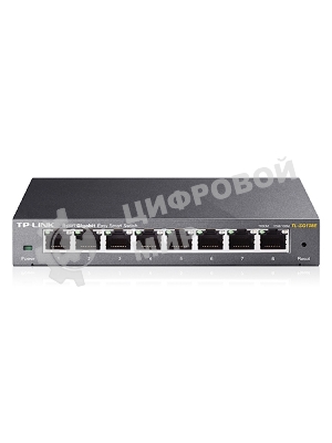 Коммутатор TP-Link SMB TL-SG108E 8-port Desktop Gigabit Switch, 8 10/100/1000M RJ45 ports