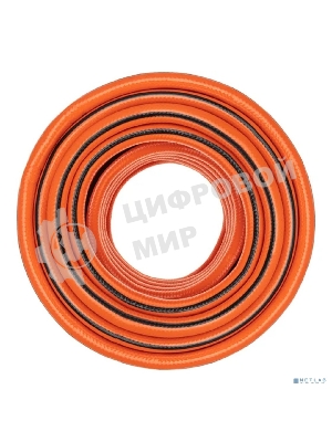 Шланг поливочный ПВХ 3-х слойный армированный 3/4дюйм 25м Профи Плюс ЧЕТЫРЕ СЕЗОНА 62-0229-1