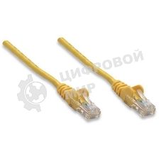 Патч-корд UTP cat.5e, 2м ExeGate желтый
