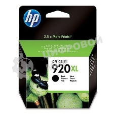 Картридж струйный HP 920XL CD975AE черный для HP OJ 6000/6500 (1200 стр.)