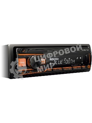 Автомагнитола Alpine UTE-200BT, 1 DIN, Bluetooth, USB Type-A, AUX, съёмная панель