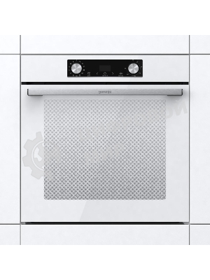 Встраиваемая электрическая духовка 60 см Gorenje Полезный объем: 77 л, Сенсорный программатор IconLED, Плавное открывание и закрывание дверцы, Решетка, Частично выдвижные телескопические направляющие на 1-м уровне, Дверца CompactDoor: 2 стекла + 1 термослой, Механический замок дверцы, Габаритные размеры (вхшхг): 59,5 59,5 56,4 см, Вес (брутто/нетто): 31/29 кг
