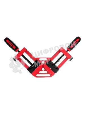 Быстрозажимная угловая струбцина Matrix 65/65 мм, обрезиненные рукоятки