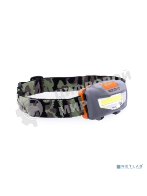 Фонарь налобный СТАРТ (4680024817400) LOE 203-C1 Grey 12/192