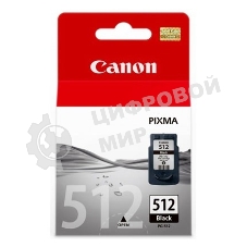 Картридж струйный PG-512Bk (2969B007) черный (401 стр.) для Canon PIXMA MP240, 260, 480