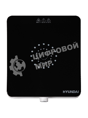 Плита настольная электрическая Hyundai HYC-0105 белый стеклокерамика