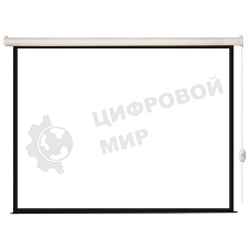 Экран с электроприводом Lumien Eco Control 142x200 см (раб. область 109х194 см) Matte White черная кайма по периметру 16:9