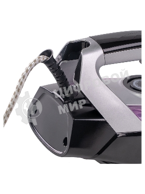 Утюг Galaxy Line GL 6128 фиолетовый/черный, 2200 Вт, 30 г/мин, 140 г/мин, 150 мл