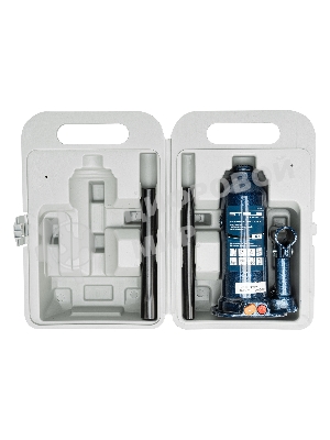 Домкрат гидравлический бутылочный Stels 4 т, h подъема 188–363 мм, в пласт. кейсе