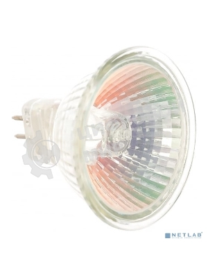 Лампа галогенная ЭРА GU5.3-JCDR (MR16) -50W-230V-Cl(10/200/6000)