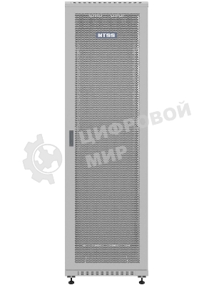 Шкаф серверный NTSS Премиум (NTSS-R22U6080PD) напольный 22U 600x800 мм пер. дв. перфор. металл 900 кг серый 710 мм 54 кг 1102 мм IP20 сталь