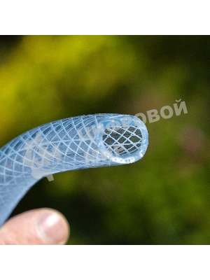 Шланг поливочный Palisad прозрачный армированный 3-х слойный, 1/2