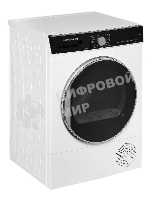 Сушильная машина Kuppersberg DM 560 W белый, 8 кг, сушка - конденсационная, программ - 15, 59.5 x 84.5 x 56.6 см