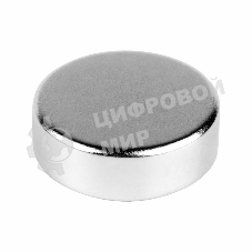 Неодимовый магнит диск Rexant 30х10мм сцепление 21 Кг