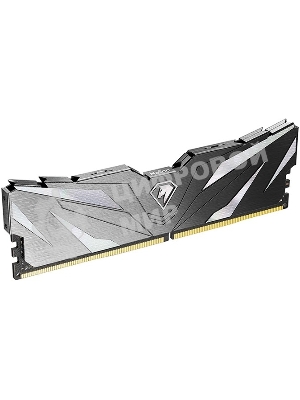 Оперативная память NETAC, DDR4, 8GB (1x8GB), 3200MHz, CL16, DIMM, с радиатором, черный