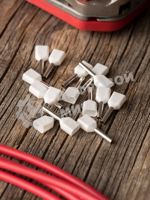 Наконечник штыревой втулочный изол. НШвИ(2) 0.5-8 (уп. 50 шт) EKF nhvi2-0.5-8