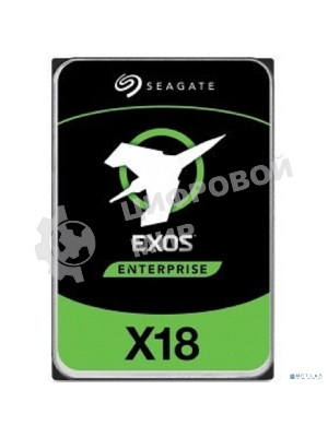 Жесткий диск Seagate HDD Server Exos X18 512E/4kn (3.5'/18Tb/SAS 12Gb/s/7200rpm)