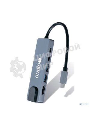 USB-концентратор ORIGO OU3340NPD/A1A USB-C, 2xUSB 3.0, 1xUSB-C/PD 3.0, 1xUSB-C, 1x1000Base-T, 1xHDMI