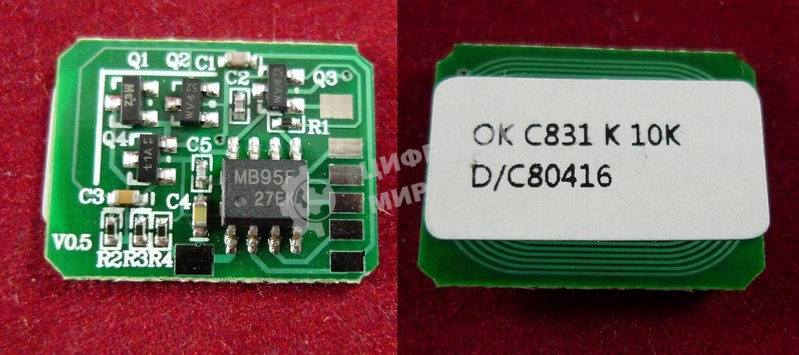 Чип ELP для OKI C831/841, черный, 10K (44844508) (ELP Imaging)