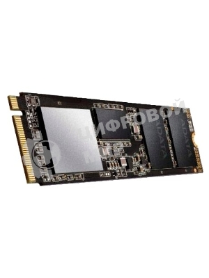 Накопитель SSD XPG SX8200 Pro, 512 Gb, PCIe 3.0 x4, M.2 2280, NVMe, R/W 3350/2350, с радиатором