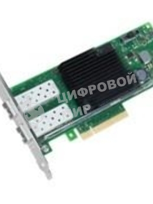 Сетевой Адаптер Intel Ethernet Converged Network Adapter X710-DA2, 10GbE/1GbE dual ports SFP+, open optics, PCI-E 3.0x8 (Low Profile and Full Height brackets included) bulk