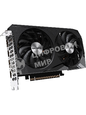 Видеокарта Gigabyte GV-N3060WF2OC-12GD (V2.0) PCIE16 12288Mb 192 GDDR6 1792/15000 HDMIx2 DPx2 HDCP Ret