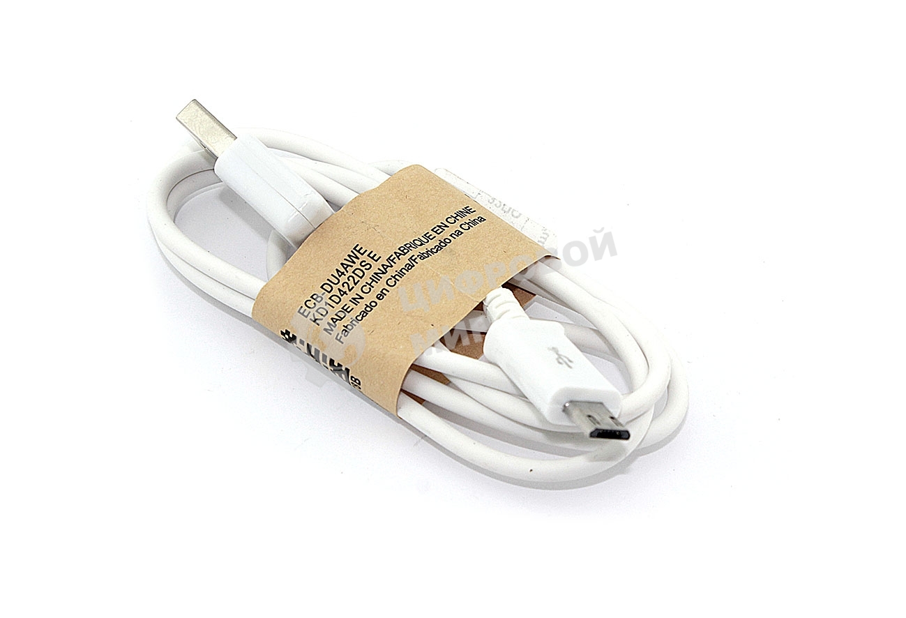 Кабель для зарядки USB - Micro USB OEM, 0.8m, белый
