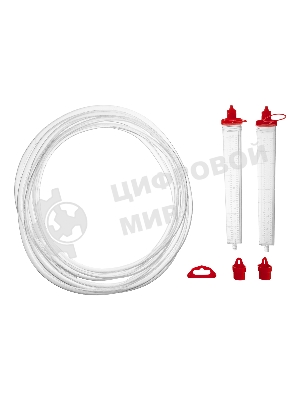 Гидроуровень Matrix удлиненная колба, рельефная градуировка, 5 м