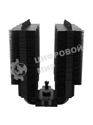 Кулер для процессора Thermalright Phantom Spirit 120 SE черный (4-pin PWM, 154mm, Ni/Cu, 7x6mm, 2x120мм, 66.17CFM, 25.6dBA, 1500RPM, S: 1200, 1700, 1851, 115X, AM4, AM5, silver, black)
