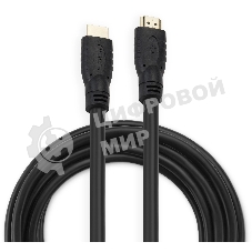 Кабель аудио-видео Buro BU-HDMI-v1.4-10M-FF HDMI (m)/HDMI (m) 10м. феррит.кольца черный