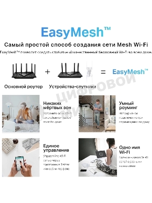 Двухдиапазонный гигабитный TP-Link Archer AX55 Pro AX3000 Wi-Fi 6 роутер