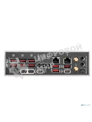 Материнская плата MSI MPG X870E CARBON WIFI, AM5, AMD X870E, 4xDDR5, 4xSATA, 4xM.2, 1xPCIe 5.0 x16, 1xPCIe 5.0 x4, 1xPCIe 4.0 x4, 1xHDMI, 2xUSB-C, 2x1Gb LAN, 9xUSB 3.2 Gen 2, 2xUSB4, 2x3.5 мм, 7.1, ATX