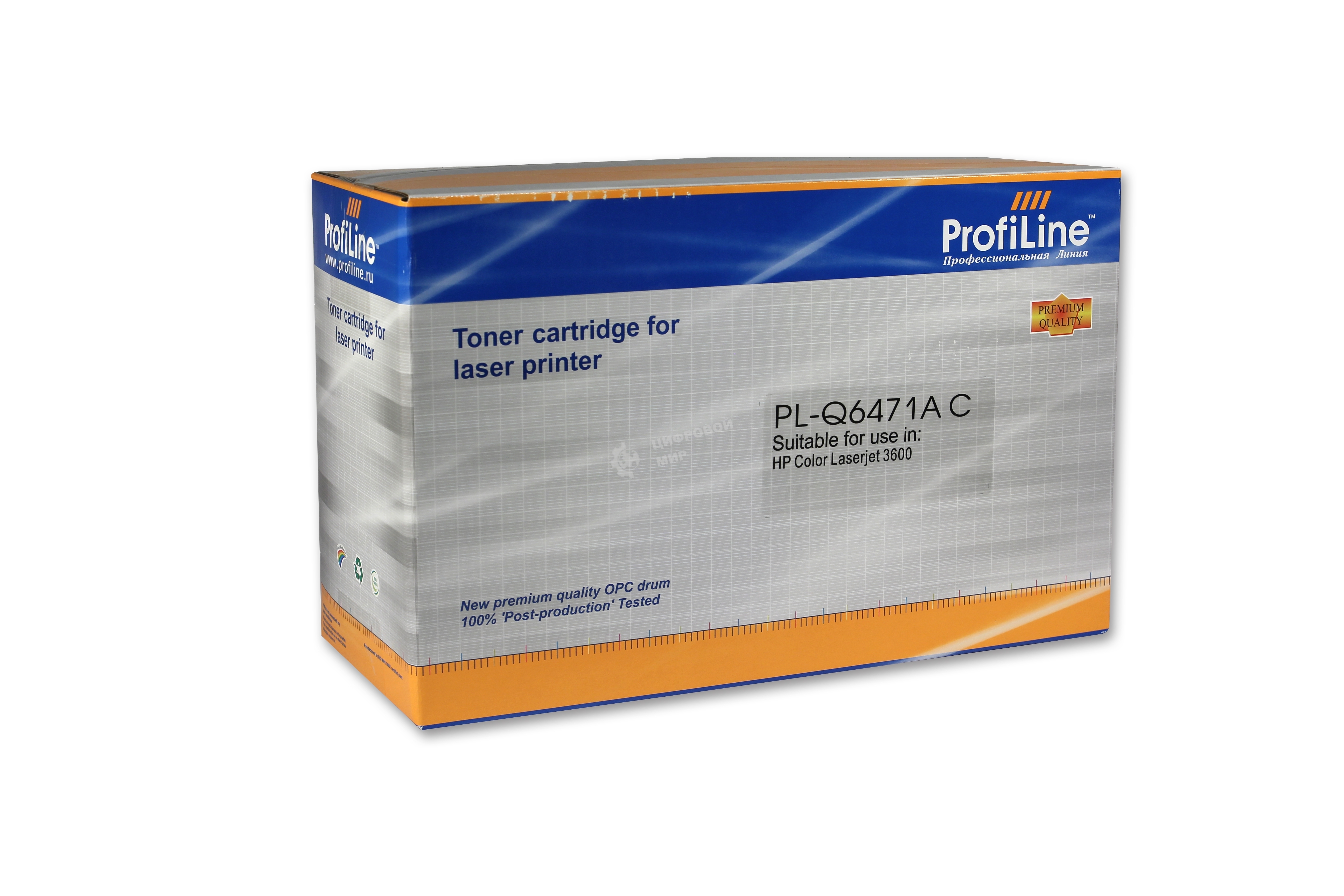 Картридж лазерный ProfiLine PL-Q6471A/711 для принтеров HP CLJ CP3505/3600/3600N/3600DN,3800/3800N/3800DN/3800DTN/Canon LBP5300/LBP5360 Голубой 4000 копий