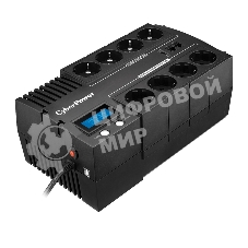 Источник бесперебойного питания CyberPower BR1200ELCD 1200VA/720W USB/RJ11/45 (4+4 EURO)