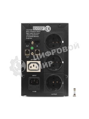 Источник бесперебойного питания CROWN ИБП CMU-SP800EURO 800VA, металл,1x12V/9AH, розетки 3*EURO+1*IEC bybas CM000001492