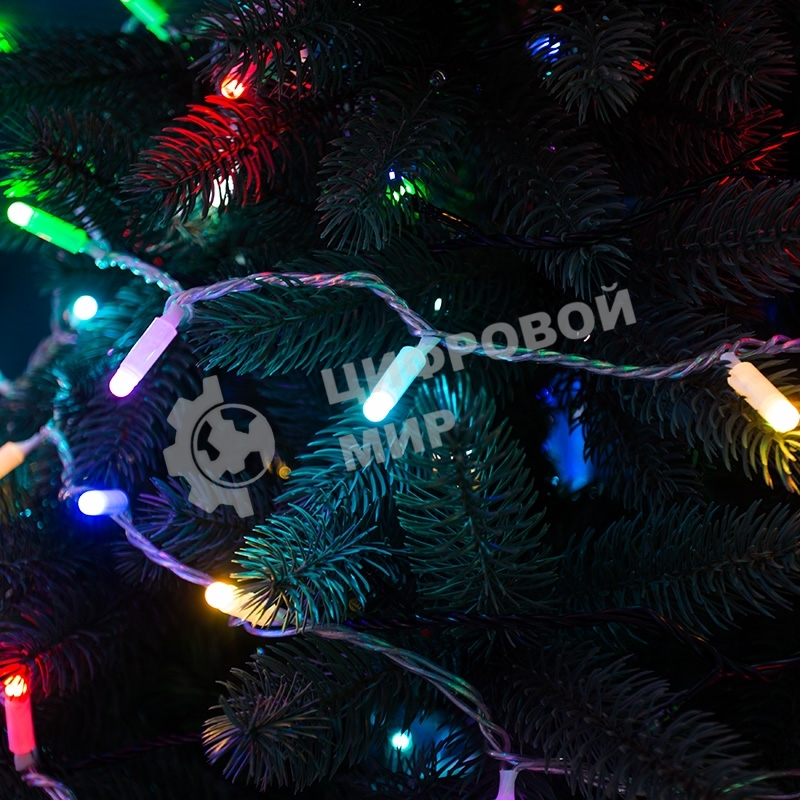 Гирлянда Neon-night Нить 10м, 100 LED, RGb. свечение с динамикой (при использовании контроллера), 230 В