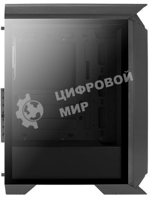 Компьютерный корпус Aerocool/Formula Gladiator Duo-G-BK-v1 черный без БП ATX 3x120мм 2xUSB3.0 audio bott PSU