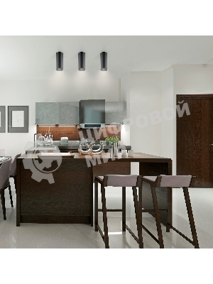 Светильник Gauss Overhead HD029 потолоч. 3000K цв.св.:белый теплый черный