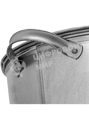 Бак для воды Россия оцинкованный с крышкой 32л,без крана67549