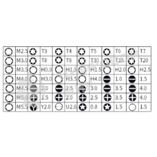 Набор инструментов 45 в 1 Kaisi UD 4501-A