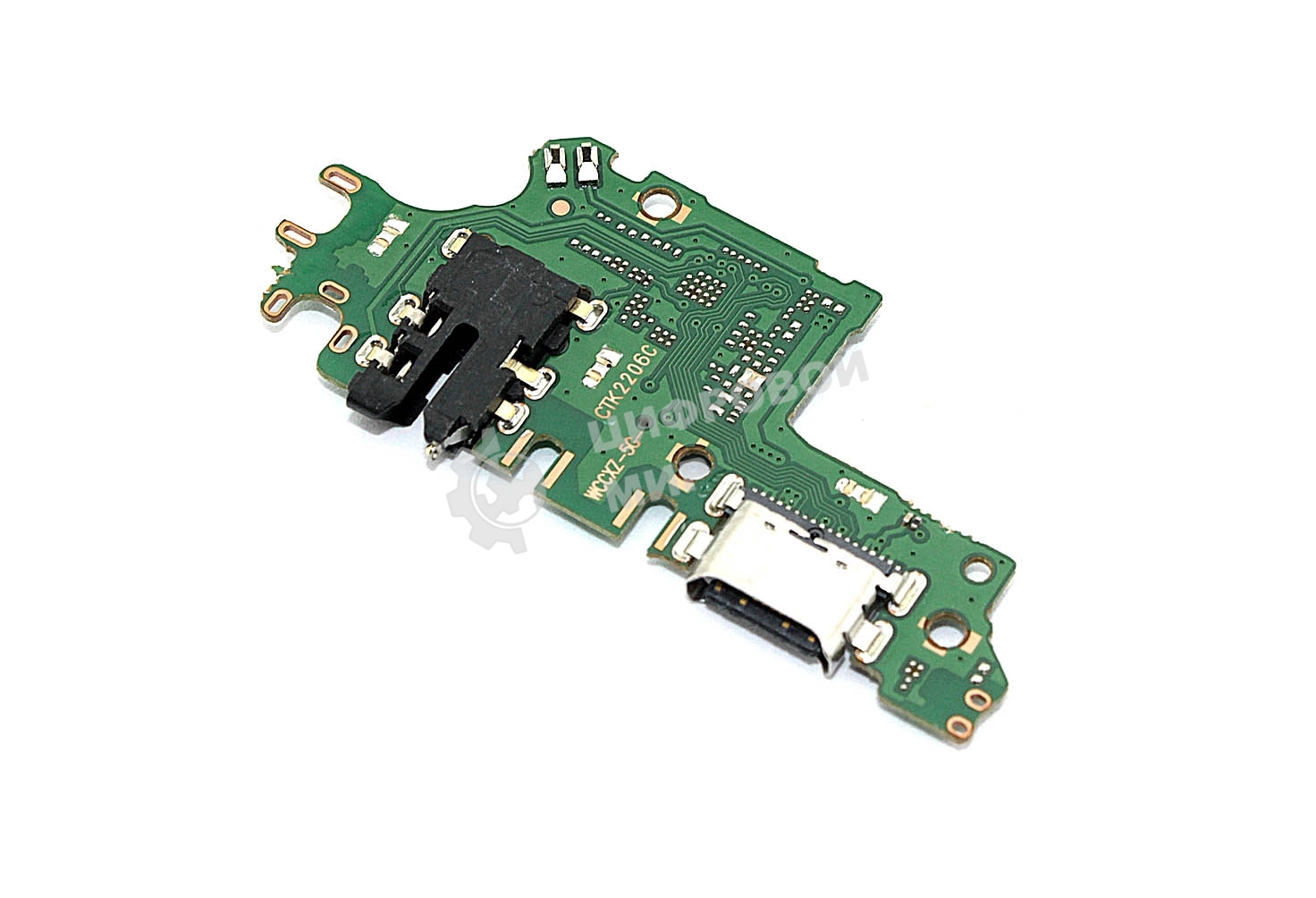 Нижняя плата с разъемом зарядки и микрофоном для Huawei Honor 30 Lite