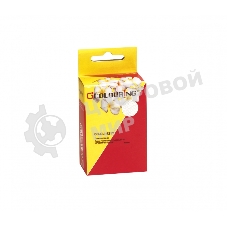 Картридж струйный Colouring CG-CLI-521Y желтый с чипом водный (9 мл) для Canon IP3600/IP4600/MP540/MP550/MP620/MP630/MP980