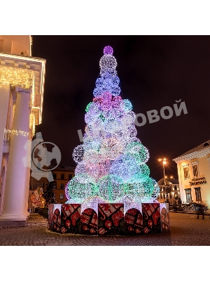 Гирлянда Neon-night Нить 10м, 100 LED, RGb. свечение с динамикой (при использовании контроллера), 230 В