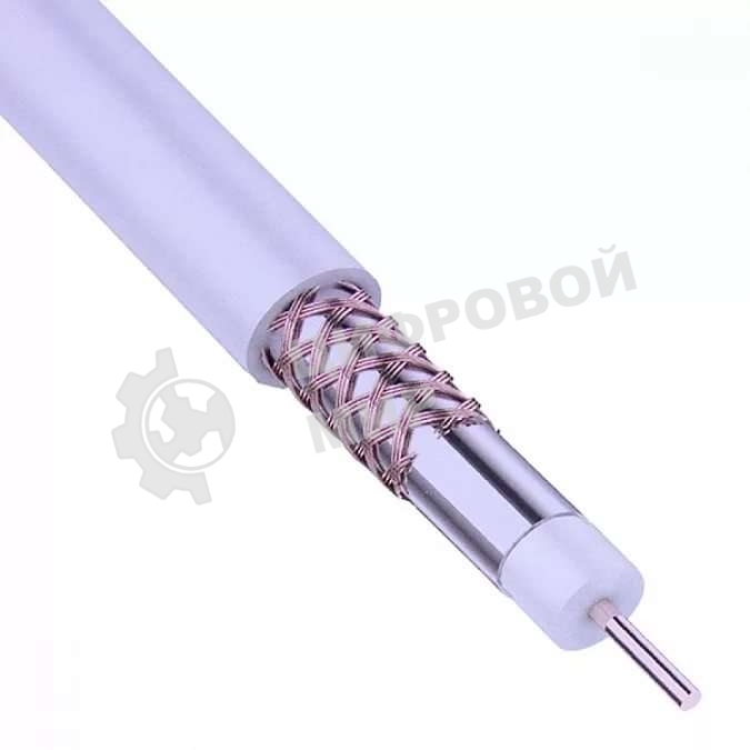 Кабель Rexant RG-6U+CU 64х0.12 75 Ом бухта Б (м)