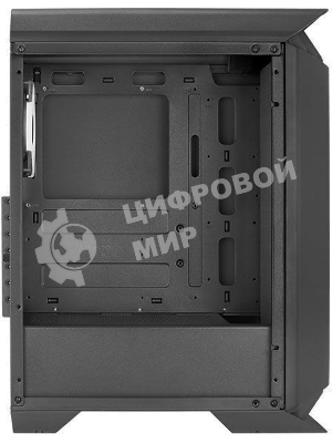 Компьютерный корпус Aerocool/Formula Gladiator Duo-G-BK-v1 черный без БП ATX 3x120мм 2xUSB3.0 audio bott PSU