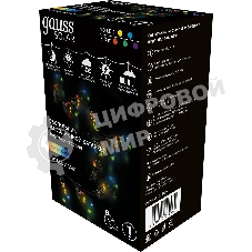 Гирлянда садовая на солнечной батарее Gauss 10 LED ламп Большие Шары, мультицвет Solar, 1/12