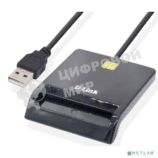 Кард-ридер D-Link DCR-100 (DCR-100/B1A) USB 2.0 CCID1 Type-A