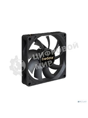 Вентилятор для корпуса ExeGate ExtraPower EP08015S3P черный, 80 мм, 2500 об/мин, 25.5 дБ, 3 pin