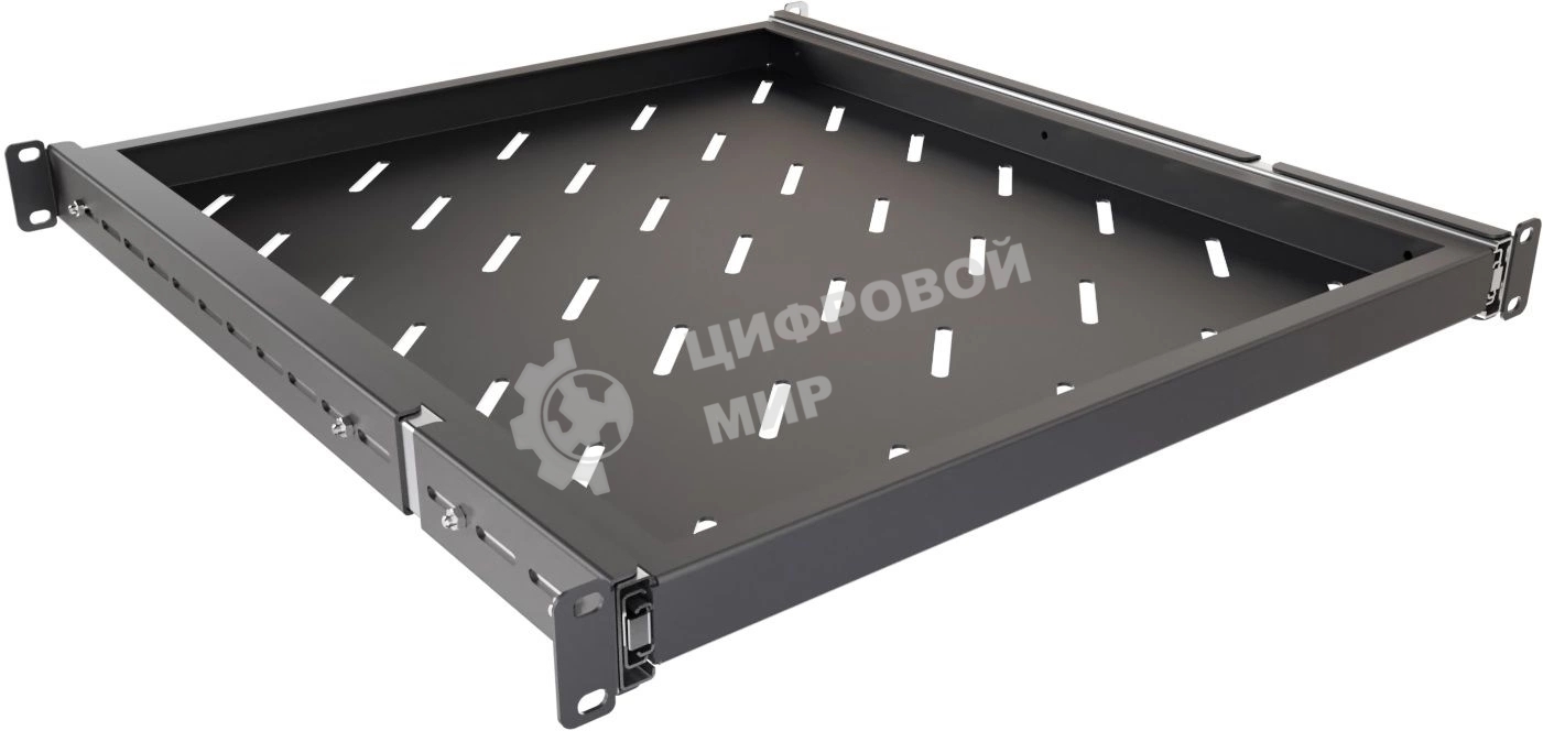 Полка выдвижная NTSS NTSS-MSKB-FS-800-BL 1U нагр.:20кг. 19